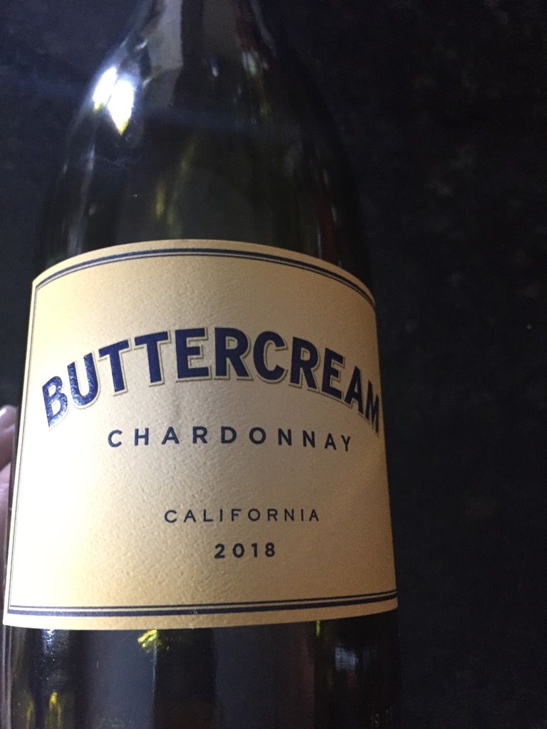2018 Buttercream Winery Chardonnay, USA, California, Central Coast