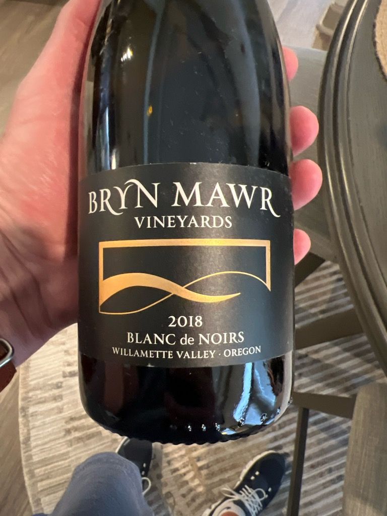 2018 Bryn Mawr Vineyards Pinot Noir Blanc de Noirs, USA, Oregon