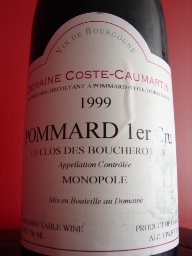 1998 Domaine Coste-Caumartin Pommard 1er Cru Le Clos des
