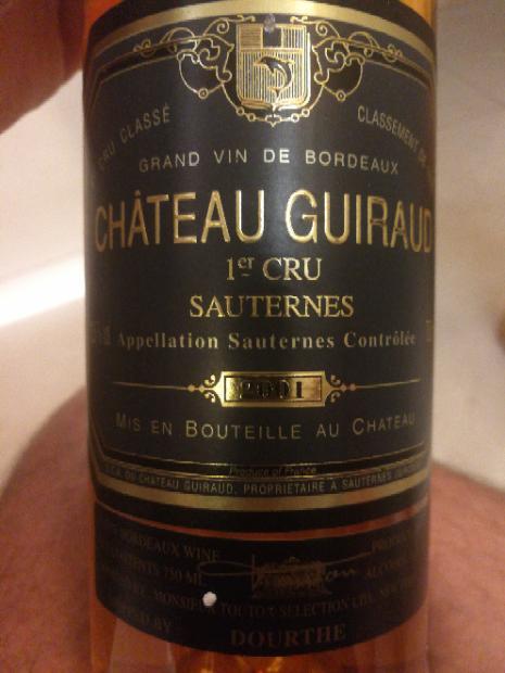 2001 Château Guiraud - CellarTracker