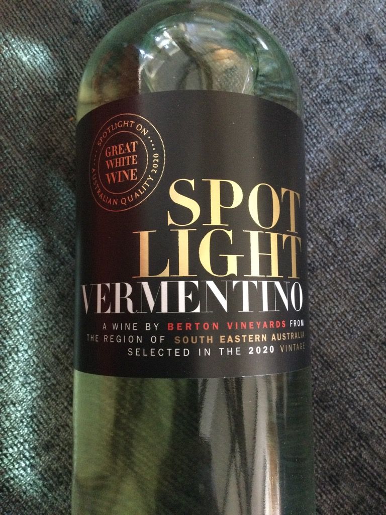 2019 Spotlight Vermentino Australia New South Wales Big Rivers 