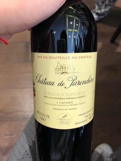 1997 Château de Parenchère - CellarTracker