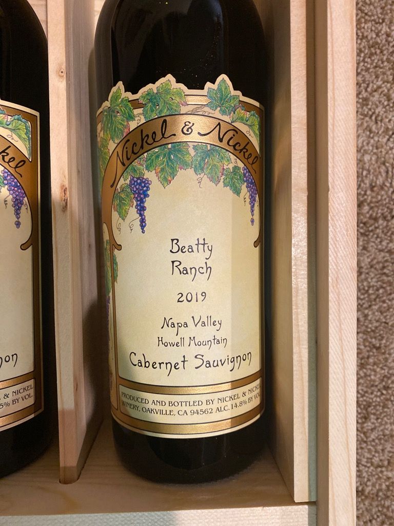 2019 Nickel & Nickel Sauvignon Beatty Ranch, USA, California