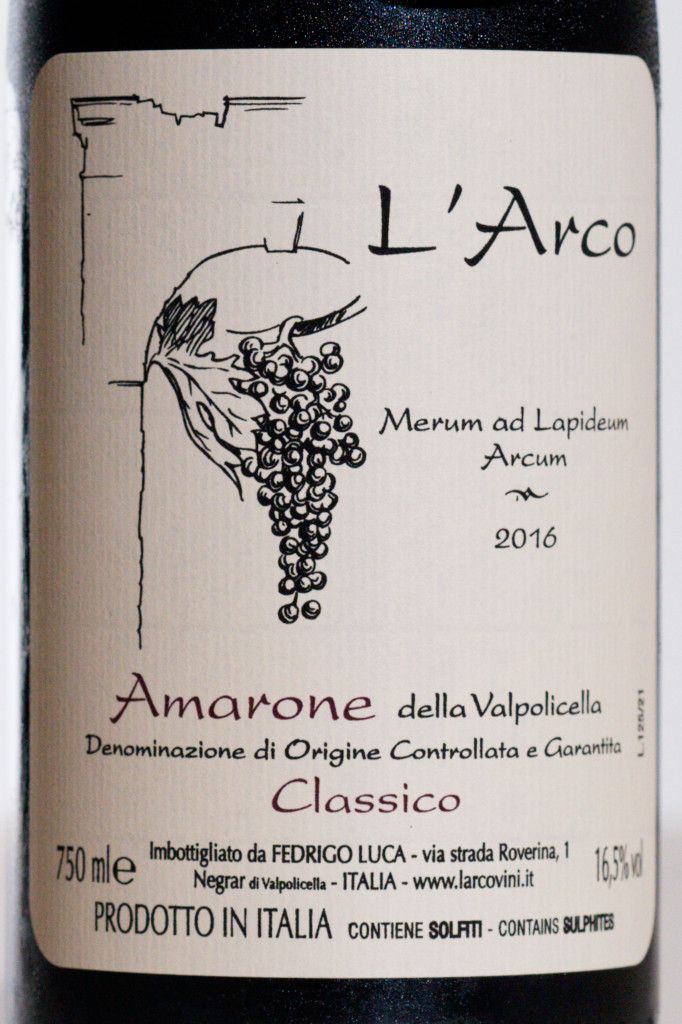 2015 L'Arco Amarone della Valpolicella Classico - CellarTracker