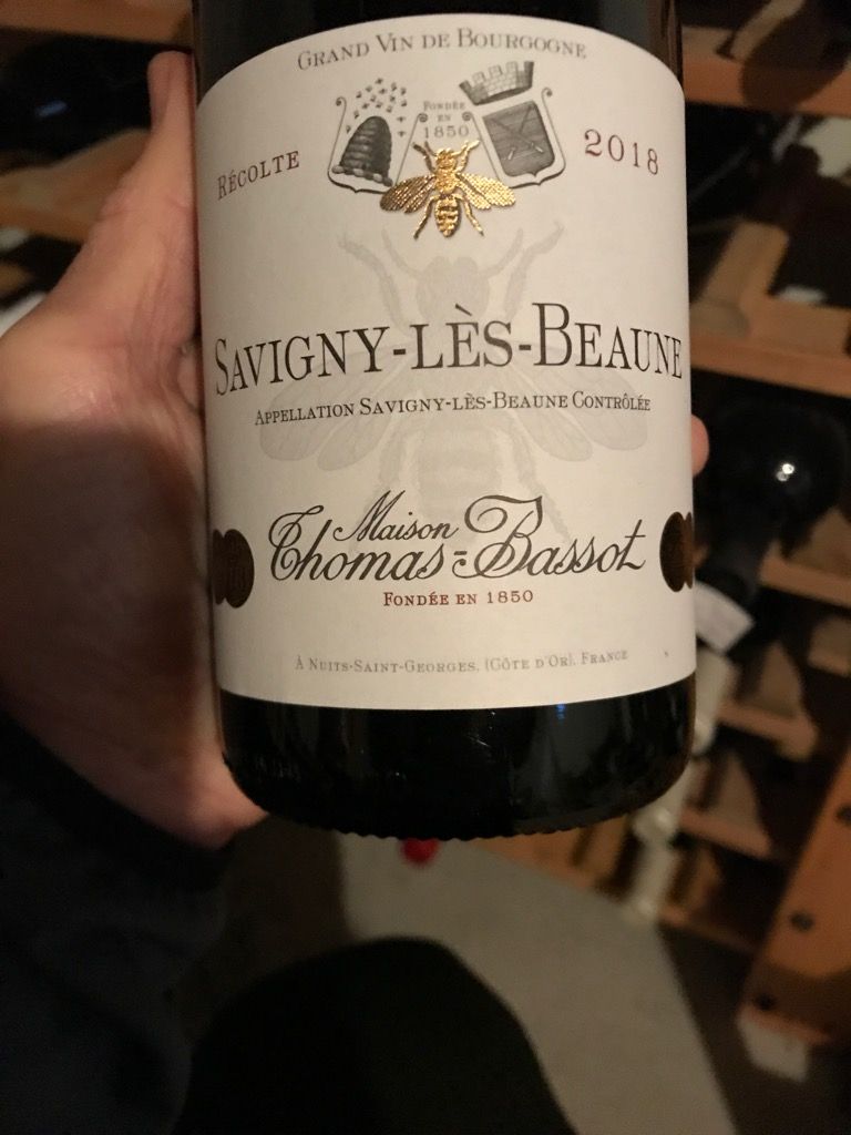 2018 Maison Thomas Bassot Savigny-lès-Beaune - CellarTracker