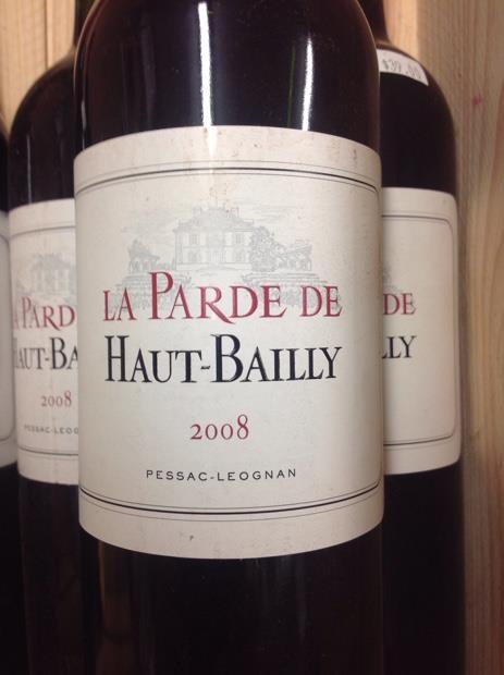2014 Château Haut-Bailly La Parde de Haut Bailly - CellarTracker