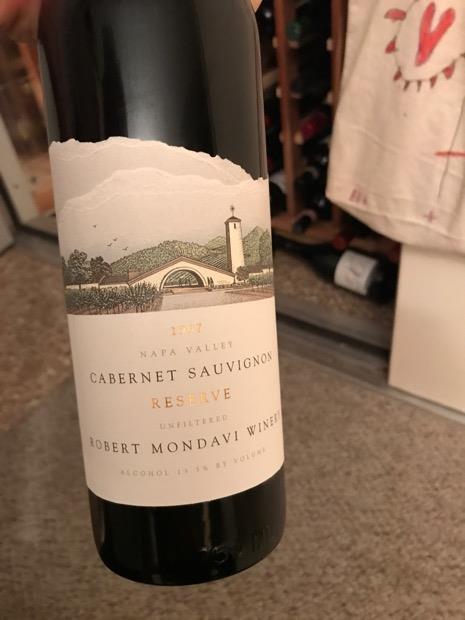 1997 Robert Mondavi Winery Cabernet Sauvignon Reserve - CellarTracker