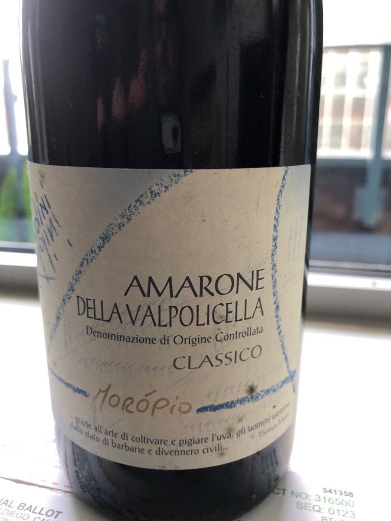 2019 Antolini Amarone della Valpolicella Classico Moropio - CellarTracker