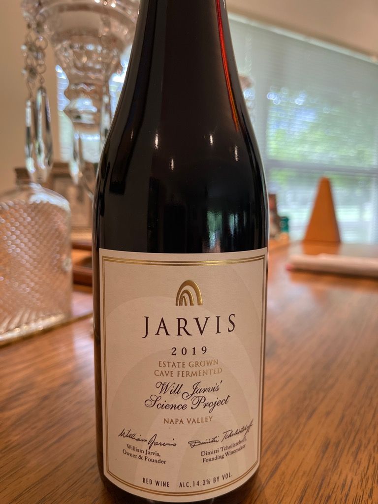 2021 Jarvis (California) Winery Franc Will Jarvis' Science