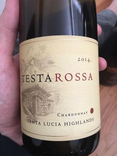 2014 Testarossa Chardonnay Central Coast, USA, California, Central ...