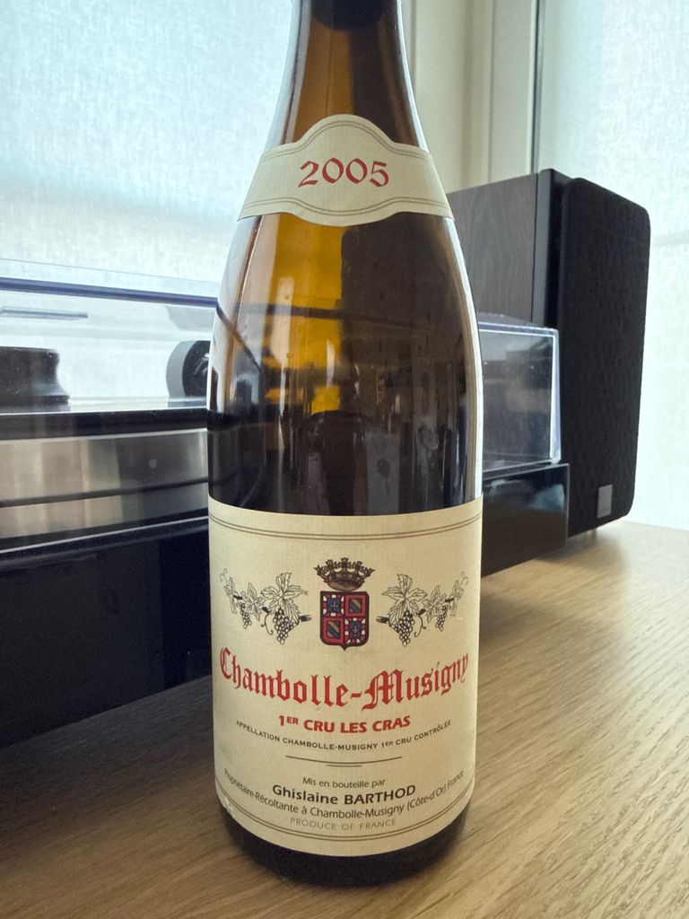 2005 Domaine Ghislaine Barthod Chambolle-Musigny 1er Cru Les Cras