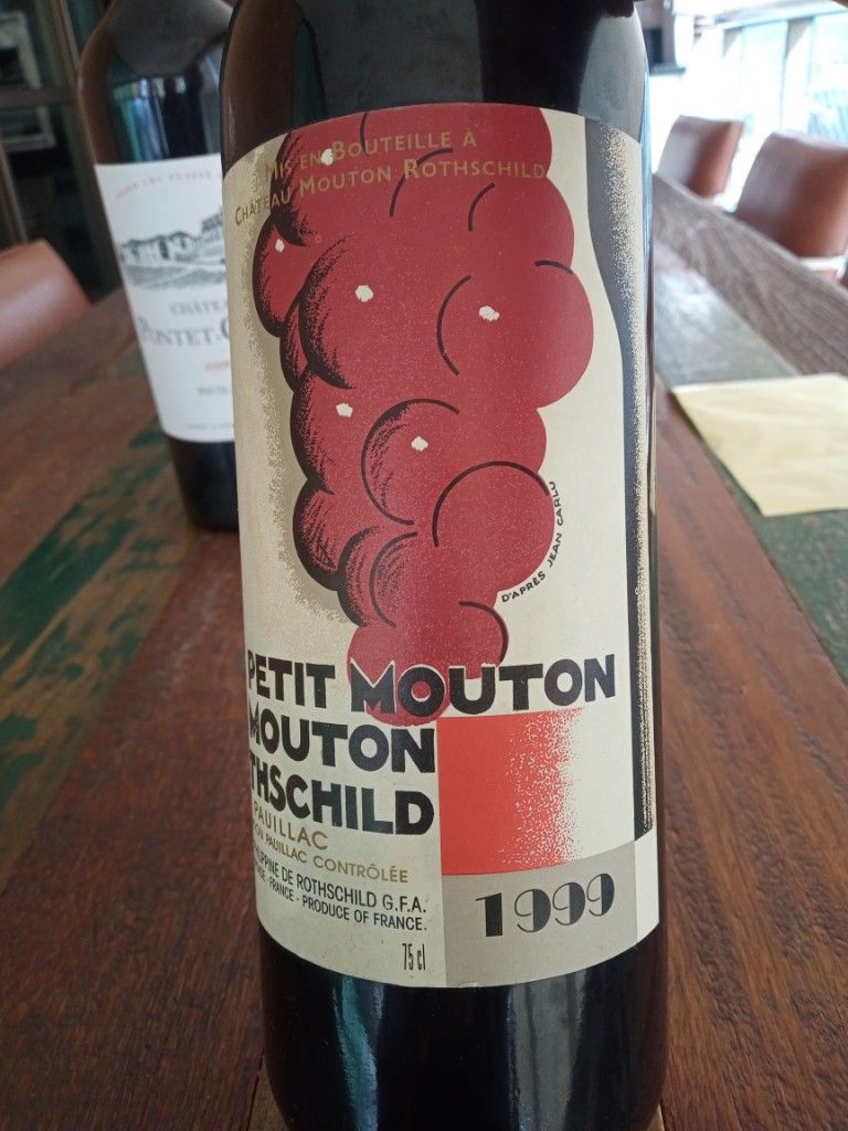 1975 Château Mouton Rothschild Le Petit Mouton de Mouton