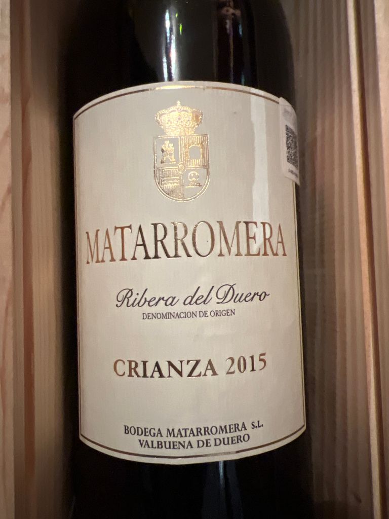 2015 Bodegas Matarromera Ribera del Duero Crianza - CellarTracker