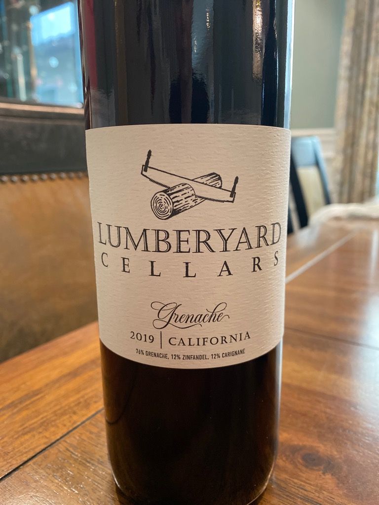 2019 Lucca Winery Grenache Lumberyard Cellars, USA, California