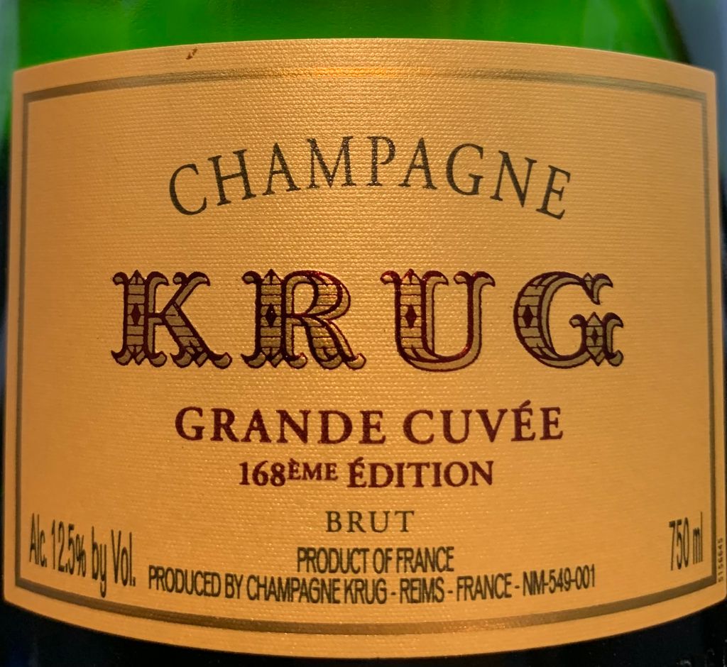 1989 Krug Champagne Vintage Brut Collection - CellarTracker