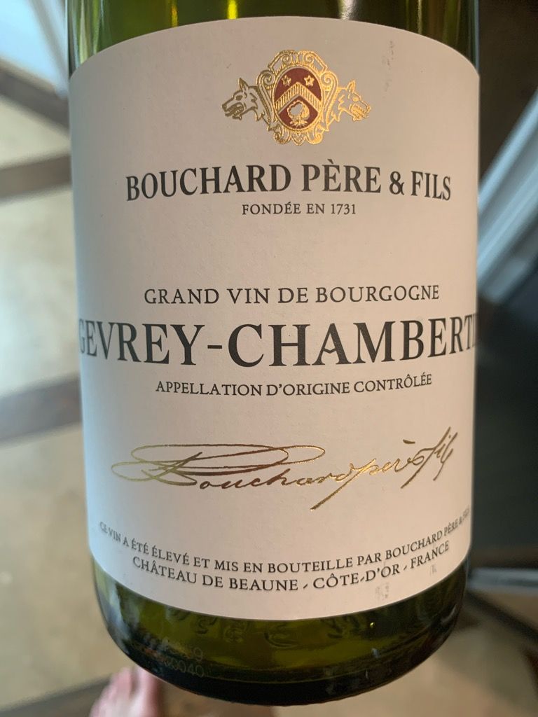 2019 Bouchard Père et Fils Gevrey-Chambertin - CellarTracker