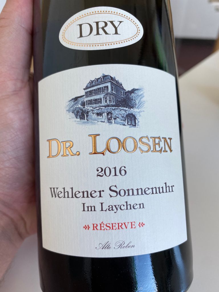 Dr. Loosen Wehlener Sonnenuhr Riesling Auslese 2020 750 ml.