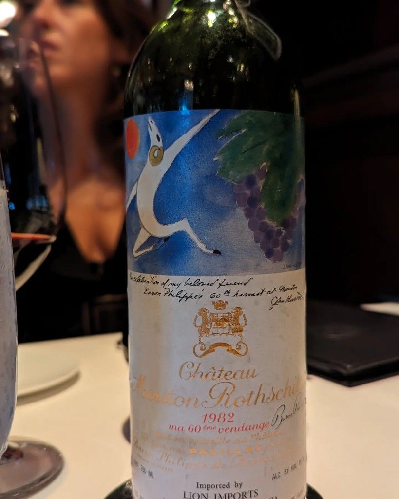 1982 Château Mouton Rothschild - CellarTracker