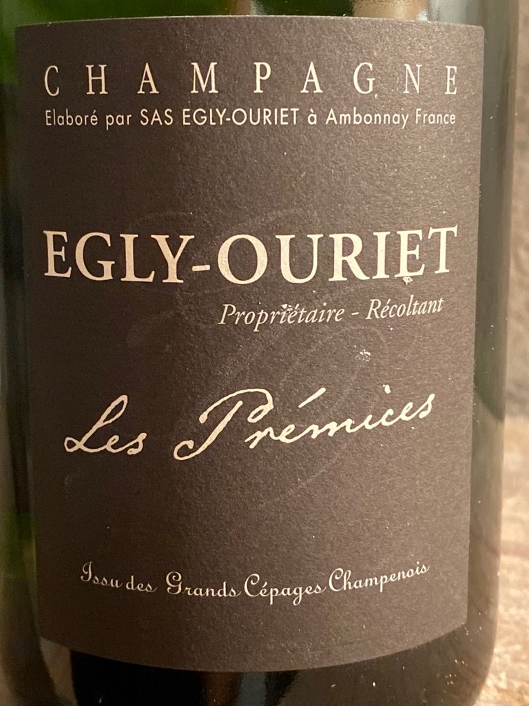 N.V. Egly-Ouriet Champagne Les Prémices - CellarTracker