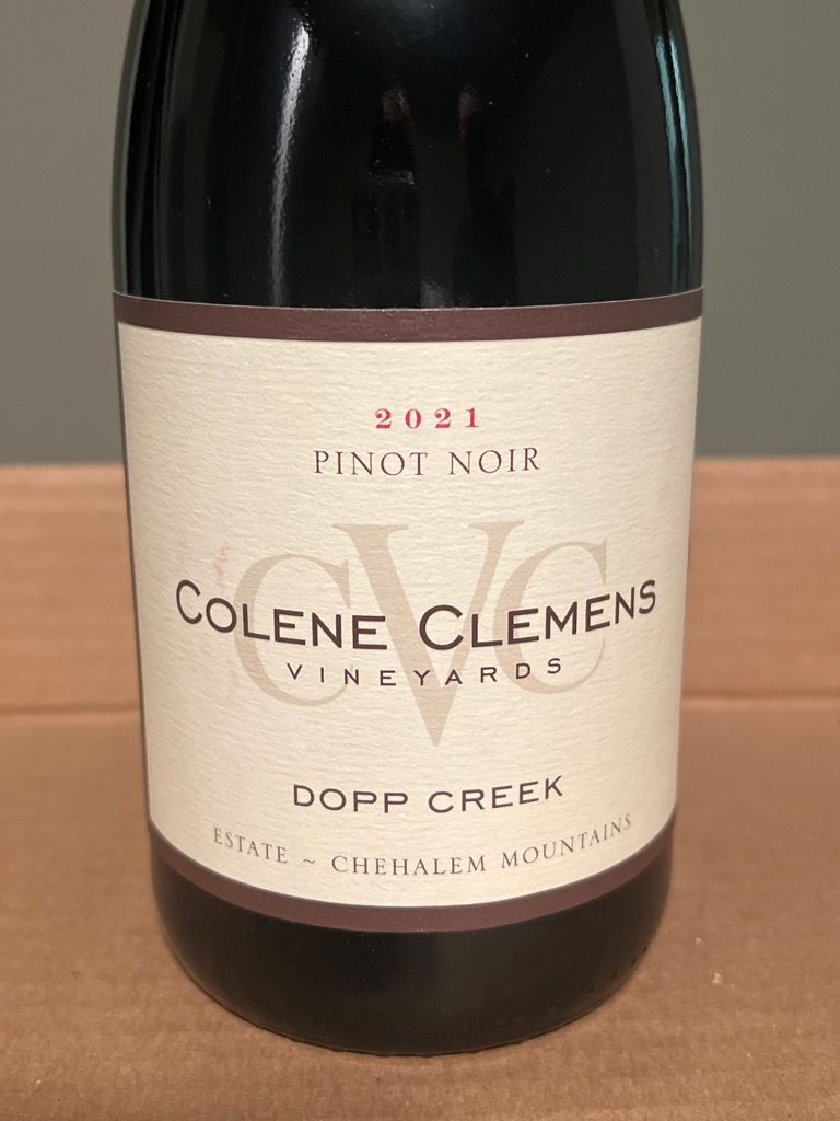 2018 Colene Clemens Pinot Noir Dopp Creek CellarTracker