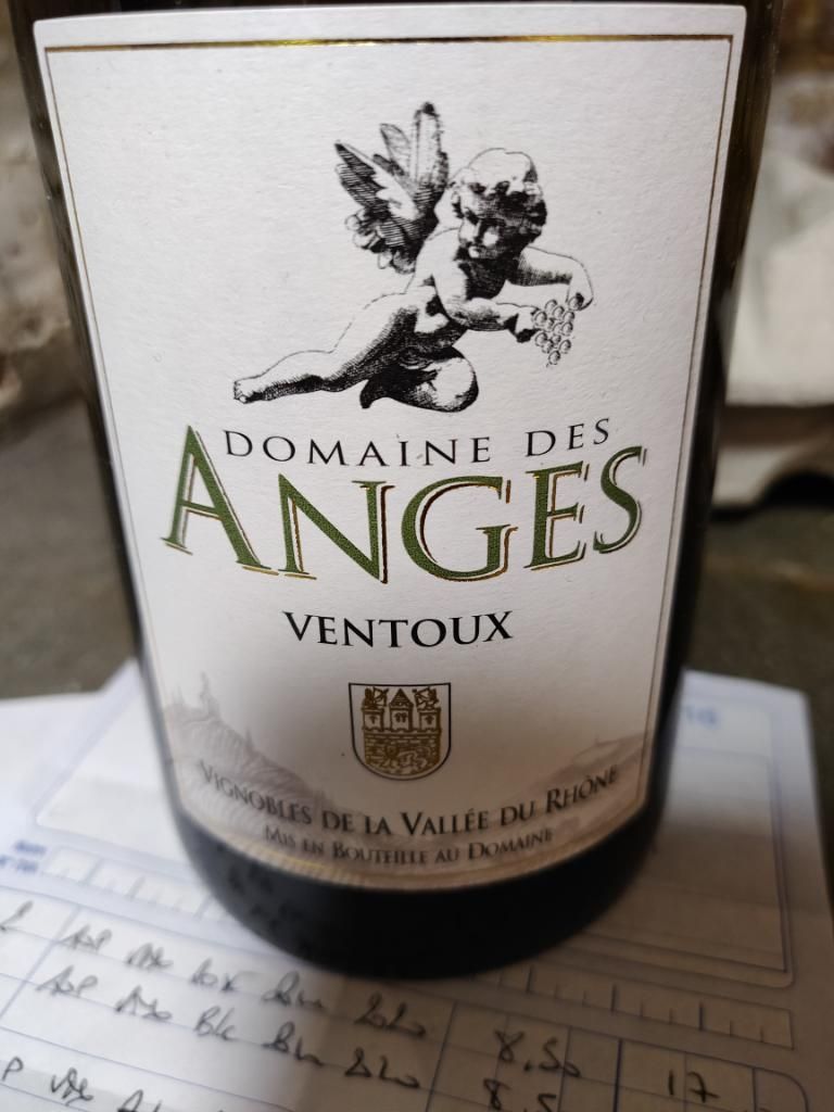 2021 Domaine des Anges Ventoux Blanc, France, Rhône, Southern Rhône