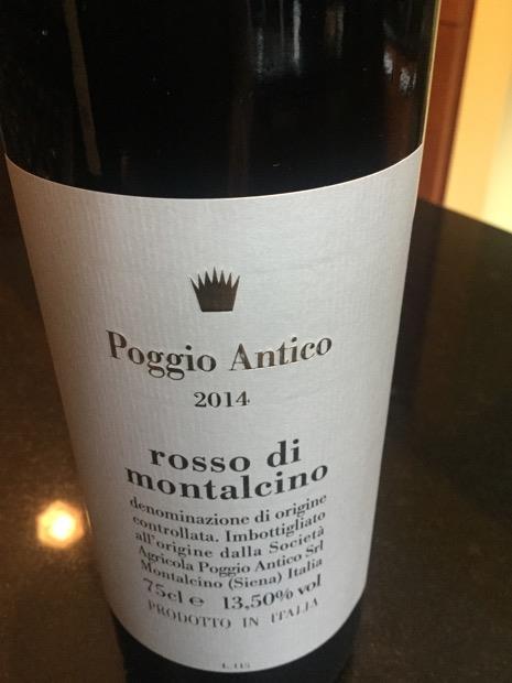 2014 Poggio Antico Rosso di Montalcino, Italy, Tuscany, Montalcino ...