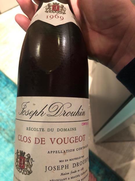 Clos Vougeot 1996 赤ワイン 750ml 1996 Joseph Drouhin Clos Vougeot - CellarTracker