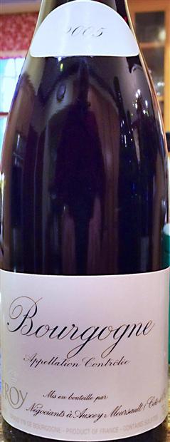 2004 Maison Leroy Bourgogne - CellarTracker