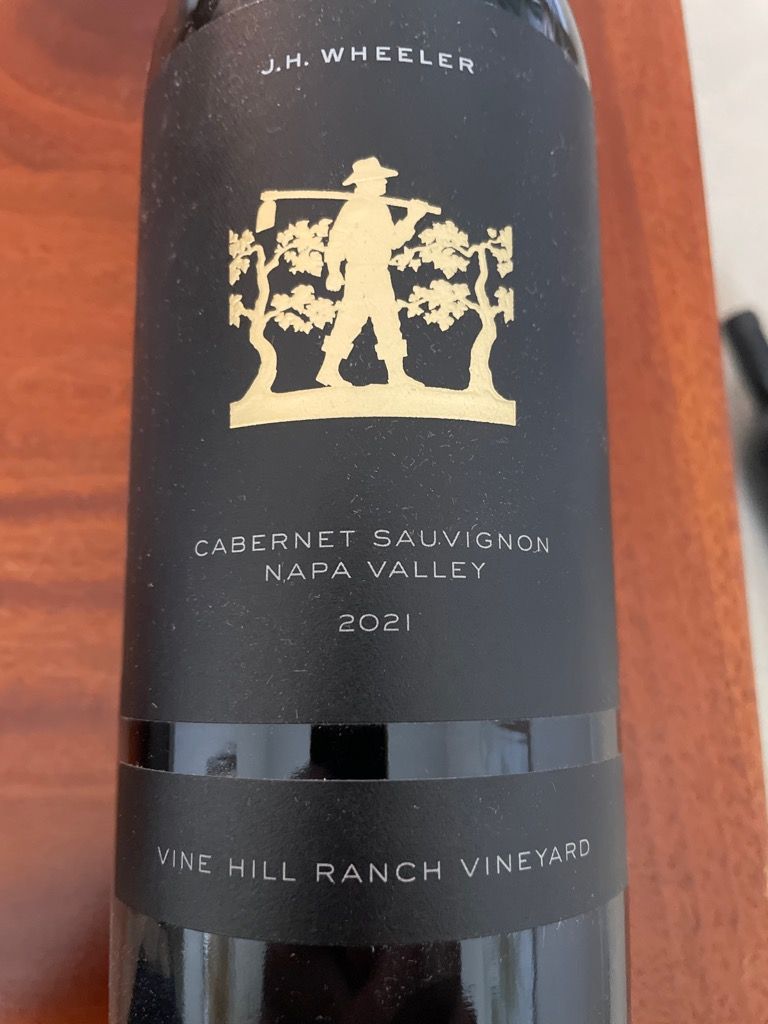 2021 J.H. Wheeler Sauvignon Vine Hill Ranch, USA, California