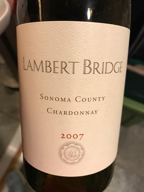 2008 Lambert Bridge Chardonnay Chambers Vineyard, USA, California ...