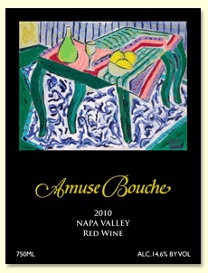 空き瓶Amuse Bouche 2010 Napa Valley 2010 Amuse Bouche - CellarTracker