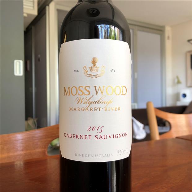 2015 Moss Wood Cabernet Sauvignon - CellarTracker