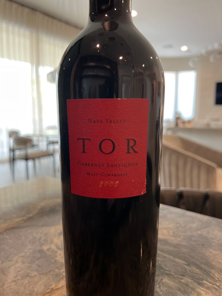 2005 TOR Cabernet Sauvignon Cimarossa / Mast Vineyards - CellarTracker