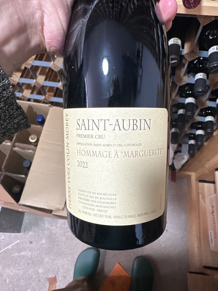 2022 Pierre-Yves Colin-Morey Saint-Aubin 1er Cru Hommage à