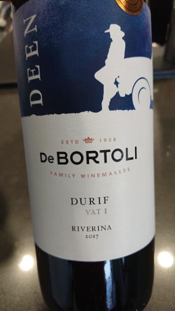 2019 De Bortoli Durif Deen Vat 1 Australia New South Wales Big 