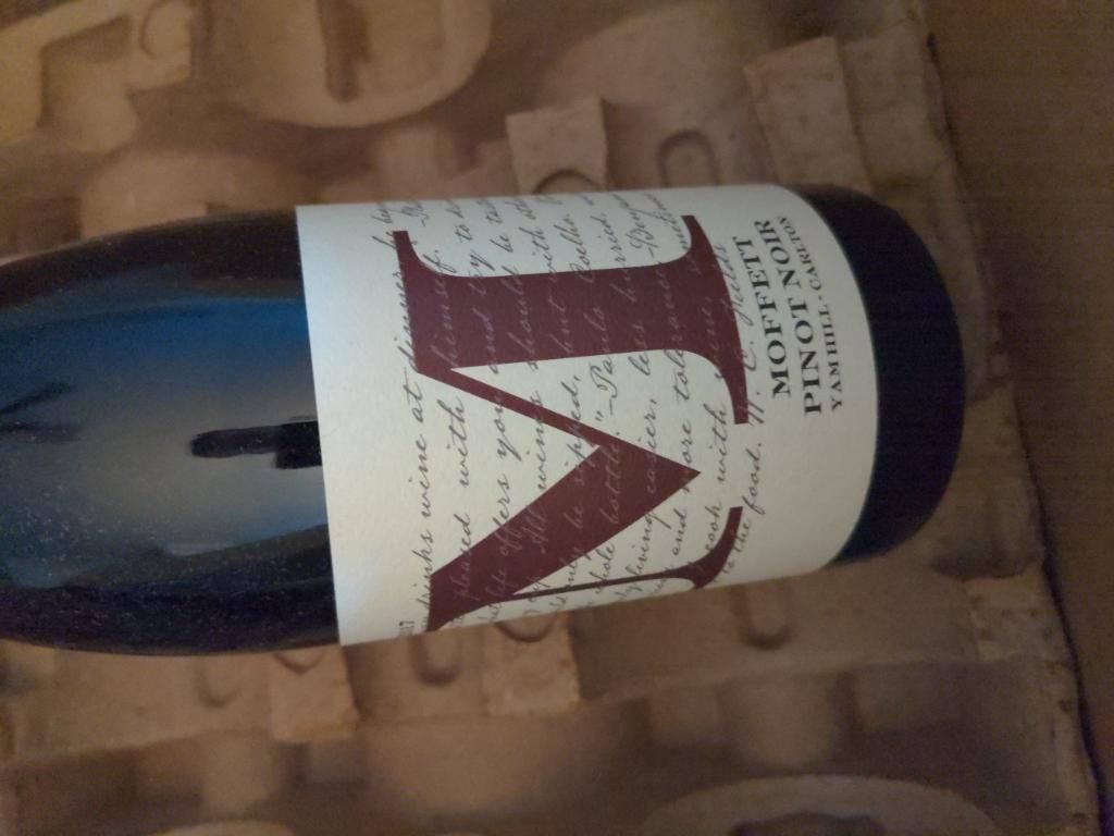2017 Moffett Vineyards Pinot Noir Early Pick Monksgate Vineyard, USA