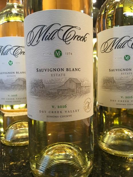 2016 Mill Creek Vineyards Sauvignon Blanc Estate, USA, California ...