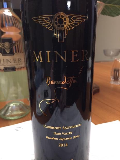 2010 Miner Family Cabernet Sauvignon Benedetto - CellarTracker