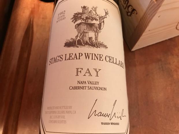 19年物】Stag's Leap Wine Cellars FAY 2006 19年物】Stag's Leap