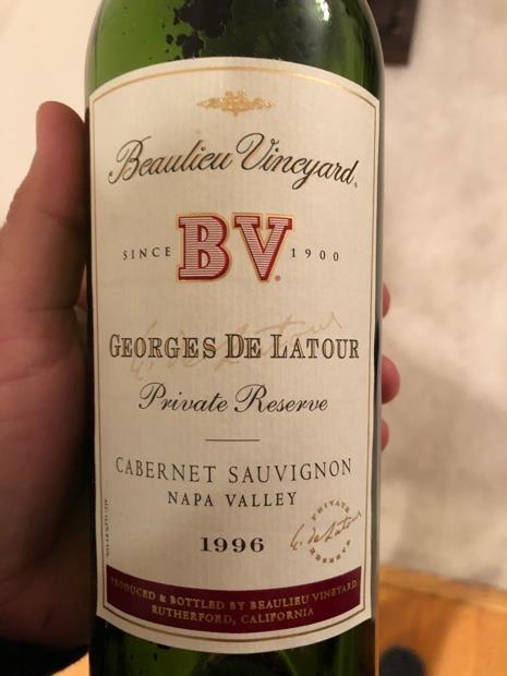 1997 Beaulieu Vineyard Cabernet Sauvignon Georges de Latour