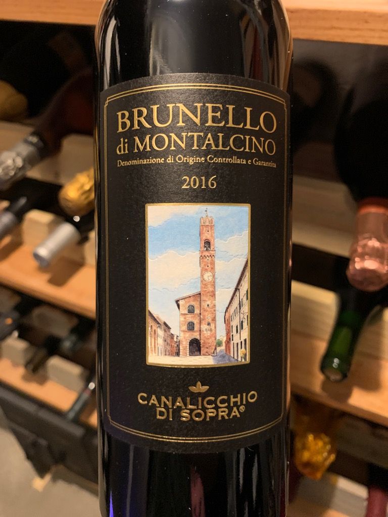 2016 Canalicchio di Sopra Brunello di Montalcino, Italy, Tuscany ...