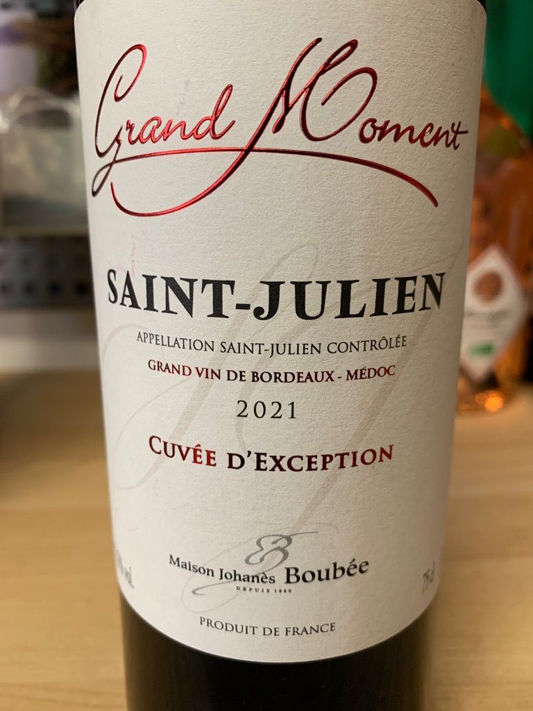 2021 Johanès Boubée Vin de Bordeaux