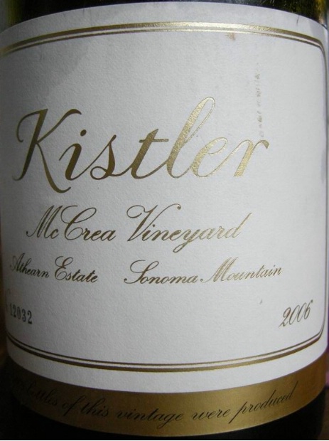 2006 Kistler Chardonnay McCrea Vineyard - CellarTracker