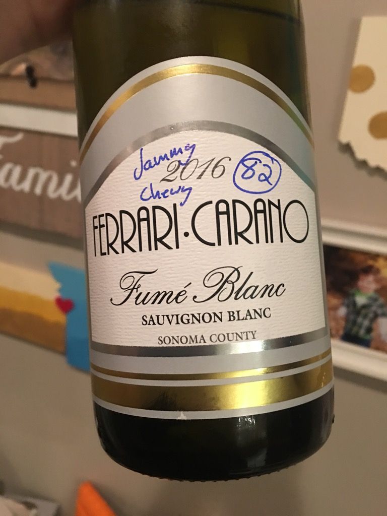 2017 FerrariCarano Fumé Blanc, USA, California, North Coast