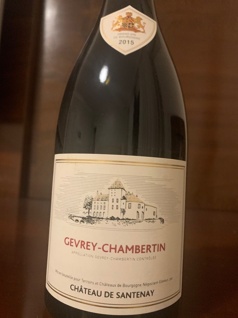 2015 Château de Santenay Gevrey-Chambertin - CellarTracker