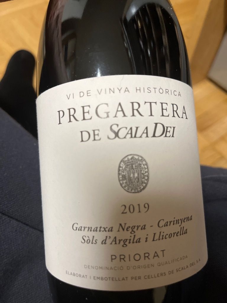 2019 Cellers de Scala Dei Priorat Garnatxa, Spain, Catalunya, Priorat ...