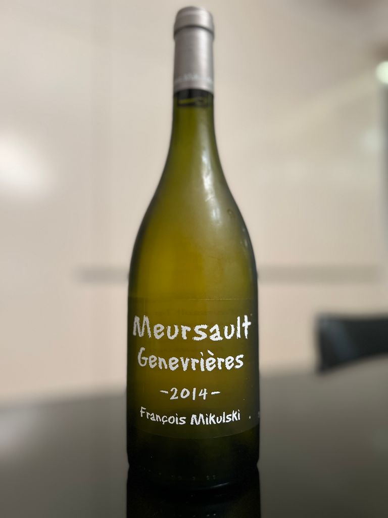 2014 Domaine François Mikulski Meursault 1er Cru Les Genevrières