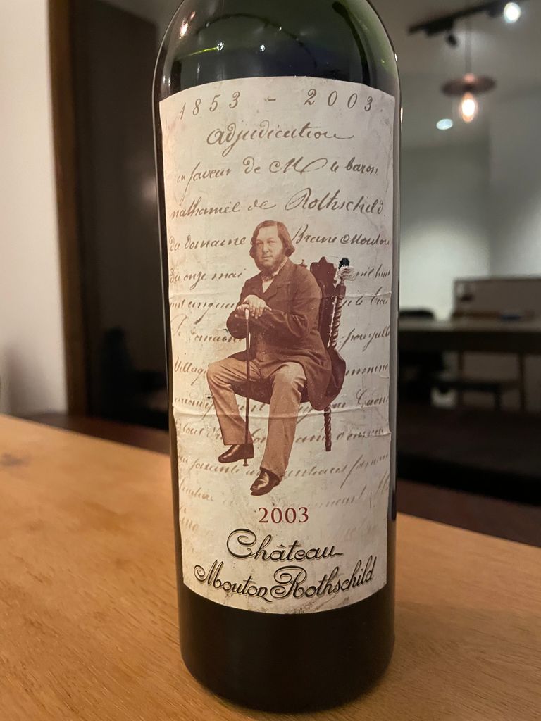 2003 Château Mouton Rothschild - CellarTracker