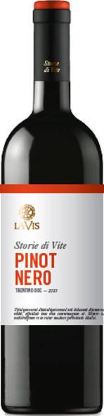 2019 La Vis Trentino Pinot Nero Storie Di Vite Italy Trentino Alto 