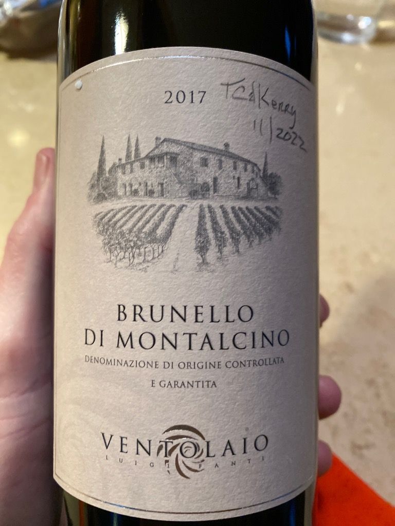2017 Ventolaio Brunello di Montalcino, Italy, Tuscany, Montalcino ...
